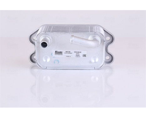 Oil Cooler, engine oil 90738 Nissens, Image 2