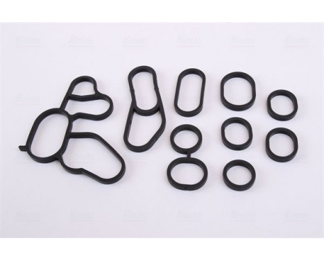 Oil Cooler, engine oil 90739 Nissens, Image 6