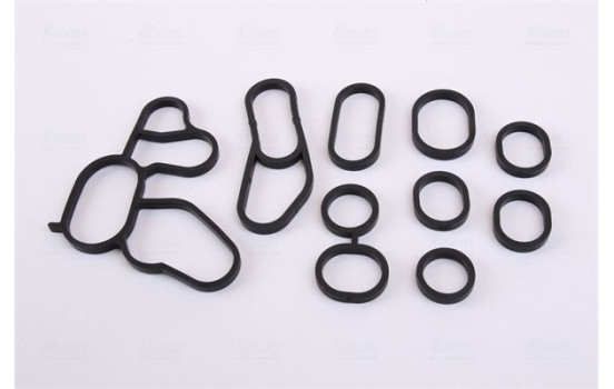 Oil Cooler, engine oil 90739 Nissens, Image 6