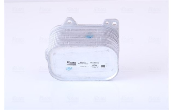 Oil Cooler, engine oil 90745 Nissens, Image 2
