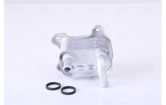 Oil Cooler, engine oil 90801 Nissens, Image 2