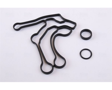 Oil Cooler, engine oil 90802 Nissens, Image 6