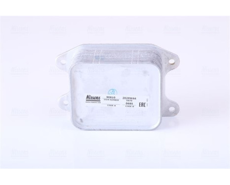 Oil Cooler, engine oil 90810 Nissens, Image 2
