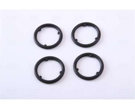 Oil Cooler, engine oil 90810 Nissens, Image 8