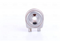 Oil Cooler, engine oil 90850 Nissens