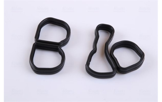 Oil Cooler, engine oil 90873 Nissens, Image 6