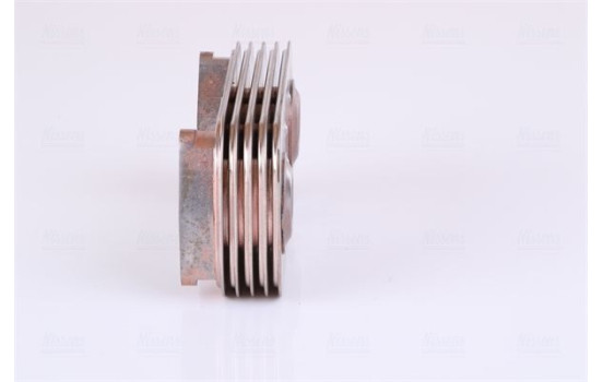Oil Cooler, engine oil 90889 Nissens, Image 3