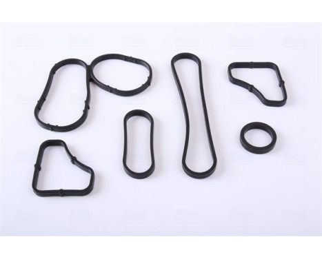 Oil Cooler, engine oil 90921 Nissens, Image 8