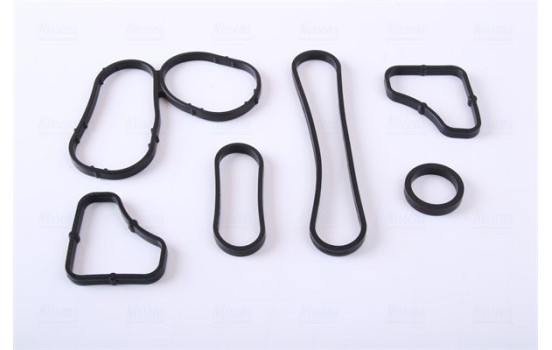 Oil Cooler, engine oil 90921 Nissens, Image 8