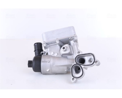 Oil Cooler, engine oil 90924 Nissens, Image 4