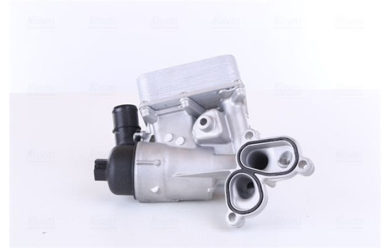 Oil Cooler, engine oil 90924 Nissens, Image 4
