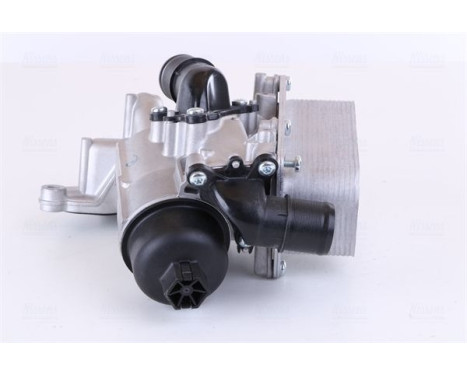 Oil Cooler, engine oil 90924 Nissens, Image 6