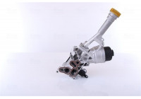 Oil Cooler, engine oil 90928 Nissens