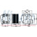 Oil Cooler, engine oil 90974 Nissens