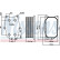 Oil Cooler, engine oil 90987 Nissens