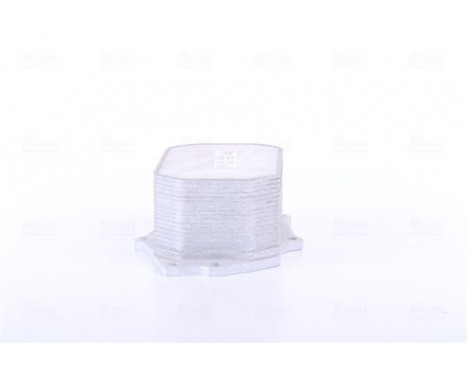 Oil Cooler, engine oil 90987 Nissens, Image 3