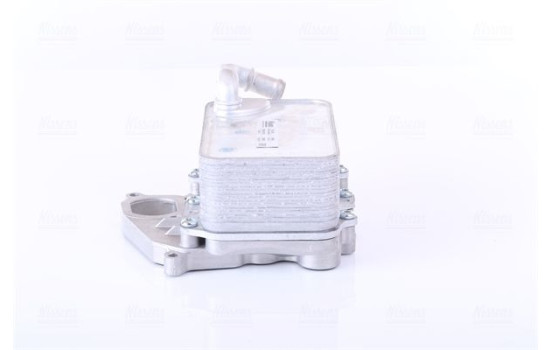 Oil Cooler, engine oil 91100 Nissens, Image 5