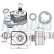 Oil Cooler, engine oil 91101 Nissens