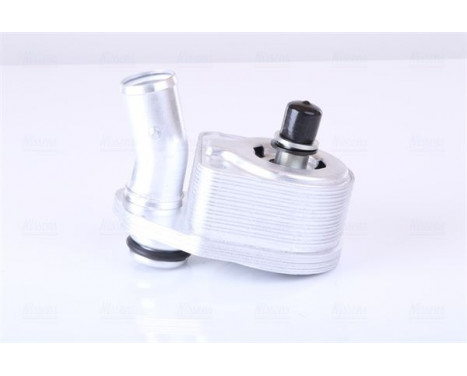 Oil Cooler, engine oil 91101 Nissens, Image 6