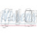 Oil Cooler, engine oil 91108 Nissens