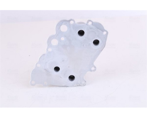 Oil Cooler, engine oil 91108 Nissens, Image 4