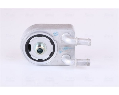 Oil Cooler, engine oil 91111 Nissens, Image 2