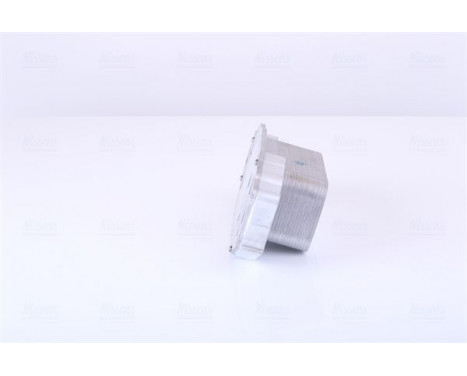 Oil Cooler, engine oil 91118 Nissens, Image 3