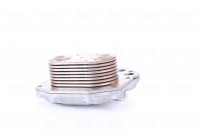 Oil Cooler, engine oil 91140 Nissens