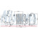 Oil Cooler, engine oil 91159 Nissens