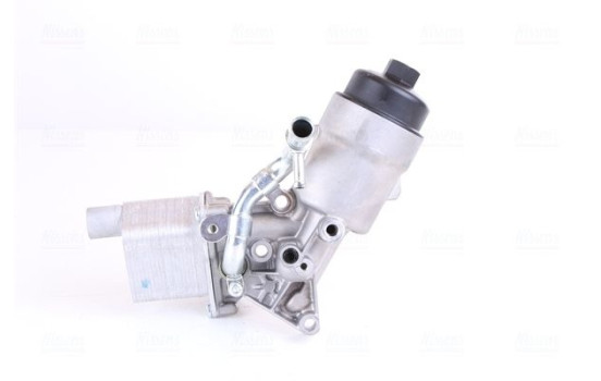 Oil Cooler, engine oil 91161 Nissens, Image 4