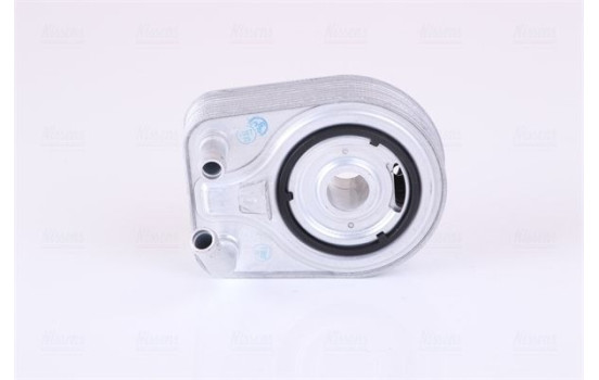 Oil Cooler, engine oil 91163 Nissens, Image 2