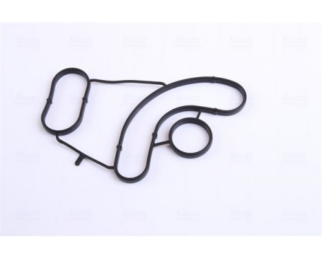 Oil Cooler, engine oil 91166 Nissens, Image 6