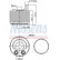 Oil Cooler, engine oil 91177 Nissens