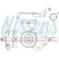 Oil Cooler, engine oil 91190 Nissens