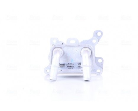 Oil Cooler, engine oil 91193 Nissens