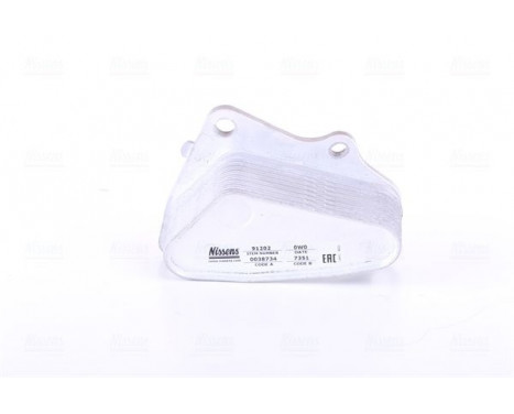 Oil Cooler, engine oil 91202 Nissens