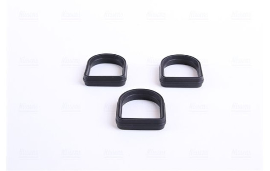 Oil Cooler, engine oil 91206 Nissens, Image 5