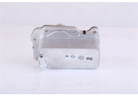 Oil cooler, engine oil 91242 Nissens