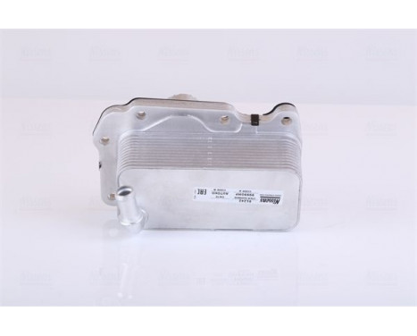 Oil cooler, engine oil 91242 Nissens