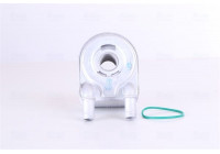 Oil Cooler, engine oil 91249 Nissens