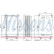 Oil Cooler, engine oil 91256 Nissens, Thumbnail 6