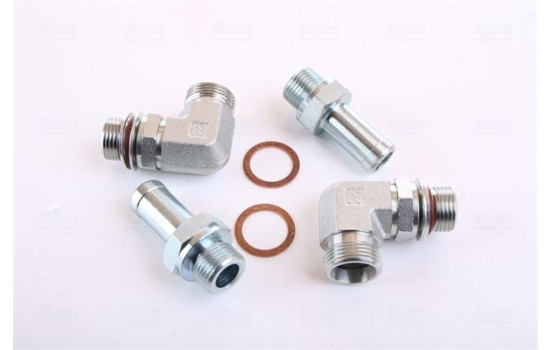Oil cooler, engine oil 91262 Nissens, Image 5