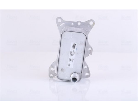 Oil cooler, engine oil 91266 Nissens