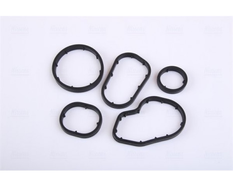 Oil cooler, engine oil 91266 Nissens, Image 5