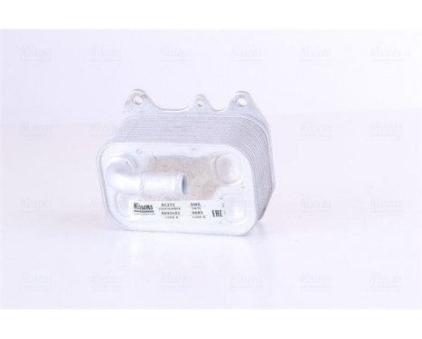 Oil Cooler, engine oil 91272 Nissens, Image 3