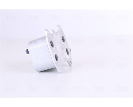 Oil Cooler, engine oil 91272 Nissens, Image 4