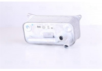 Oil Cooler, engine oil 91273 Nissens