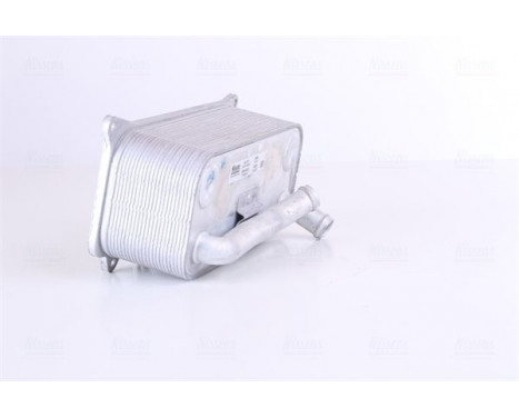 Oil Cooler, engine oil 91273 Nissens, Image 4