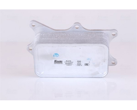 Oil Cooler, engine oil 91275 Nissens