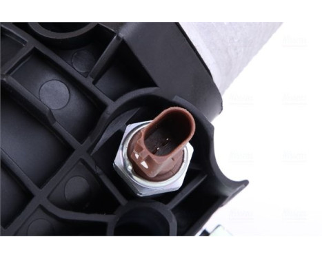 Oil Cooler, engine oil 91312 Nissens, Image 6